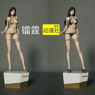 9.9 เหนื่อยมากโมเดลฟิกเกอร์ Final Fantasy tifa tifa Soldier Sexy Beauty gk White Embryo gk S9ED