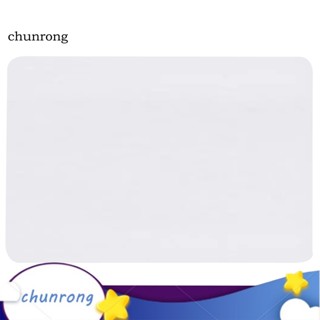 Chunrong แผ่นรองจาน แบบใส กันรอยขีดข่วน กันเปื้อน ใช้ซ้ําได้ ทําความสะอาดง่าย ทนความร้อน สําหรับโต๊ะอาหาร