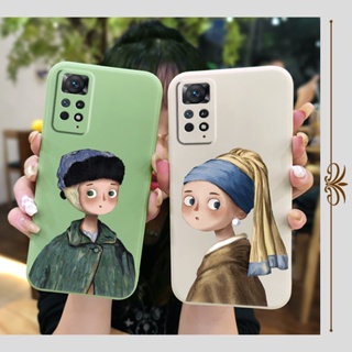 Skin-friendly feel Lens package Phone Case For Redmi Note11 Pro 5G-4G Global/Note11E Pro 5G Back Cover cat Anti-fall