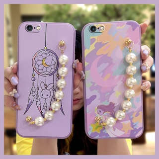 cute Camera all inclusive Phone Case For iphone 6 Plus/6S Plus Cartoon Solid color Skin-friendly feel Bear bracelet