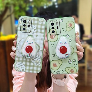 Glitter Skin-friendly feel Phone Case For Redmi Note10 Pro 5G/Poco X3 GT Cartoon quicksand Liquid silicone shell ins