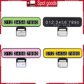 Xi ป้ายหมายเลขจอดรถชั่วคราว อุปกรณ์เสริม สําหรับตกแต่งภายในรถยนต์ เจ้าของ