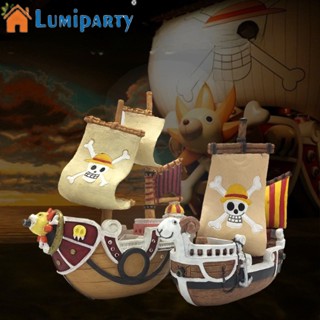 Lumiparty เรือโจรสลัดเรซิ่น สําหรับตกแต่งตู้ปลา