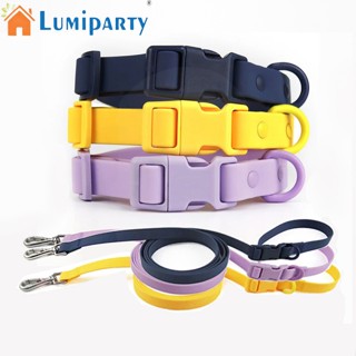 Lumiparty ปลอกคอสัตว์เลี้ยง พร้อมหัวเข็มขัด ปรับได้ ปลดเร็ว อุปกรณ์เสริม สําหรับสุนัข ขนาดเล็ก กลาง ใหญ่