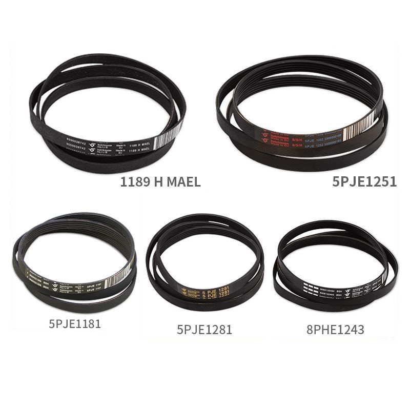 Bosch Siemens เหมาะสําหรับเข็มขัดอุปกรณ์เสริมการซักกลองine 5PJE1255/1281/1189/1246/1252 pxc