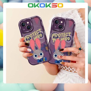 [Okso] เคสโทรศัพท์มือถือแบบนิ่ม กันกระแทก ลายการ์ตูนกระต่าย สไตล์ใหม่ สําหรับ OPPO Reno9 Reno8 Reno7pro reno6 5