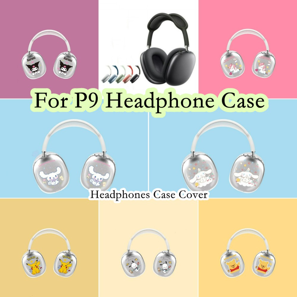 พร้อมส่ง! เคสป้องกันหูฟัง ลายการ์ตูน เรียบง่าย สําหรับ P9 Air Max P9