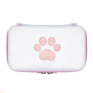 Xin กระเป๋าเคส ลายอุ้งเท้าแมวน่ารัก สําหรับ Switch Lite