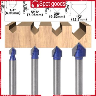Win ดอกสว่านเราเตอร์ 90 องศา ก้าน 6 มม. 1 4 5 16 3 8 1 2 สําหรับงานไม้