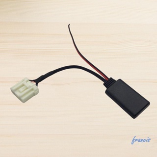 Aux อะแดปเตอร์สายเคเบิลสเตอริโอ 16Pin บลูทูธ 5-12V AUX สําหรับ Mazda M3 M6 Pentium B70 [Francis.th]