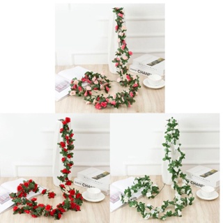 Disuu Fake Peony Flower Vine Lifelike Beautiful Artificial Decoration for Living Room Wedding Scene