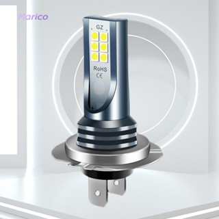 หลอดไฟตัดหมอก LED H7 15000LM 6000K IP67 กันน้ํา สีขาว สําหรับรถยนต์ [Marico.th]