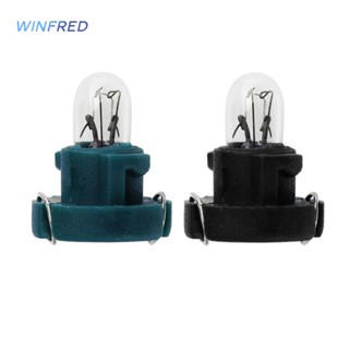 หลอดไฟแดชบอร์ด T3 LED 12V สําหรับรถยนต์ 10 ชิ้น [Winfred.th]