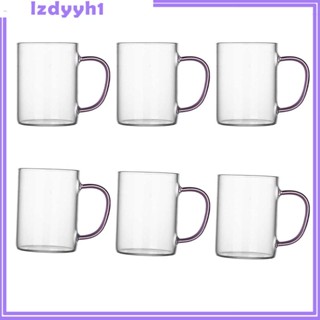 [JoyDIY] แก้วกาแฟ ลาเต้ คาปูชิโน่ เครื่องดื่มร้อน เย็น 300 มล. 6 ชิ้น