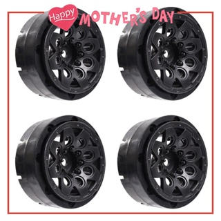 ขอบดุมล้อ พลาสติก 1.9 สําหรับรถไต่หินบังคับ 1/10 Axial SCX10 90046 AXI03007 Traxxas TRX4 RC4WD D90 4 ชิ้น