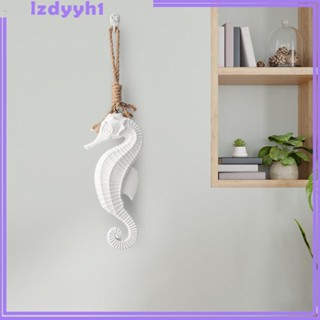 [JoyDIY] จี้ม้าน้ําไม้ รูปปั้น ของขวัญ สไตล์มินิมอล สําหรับตกแต่งผนัง