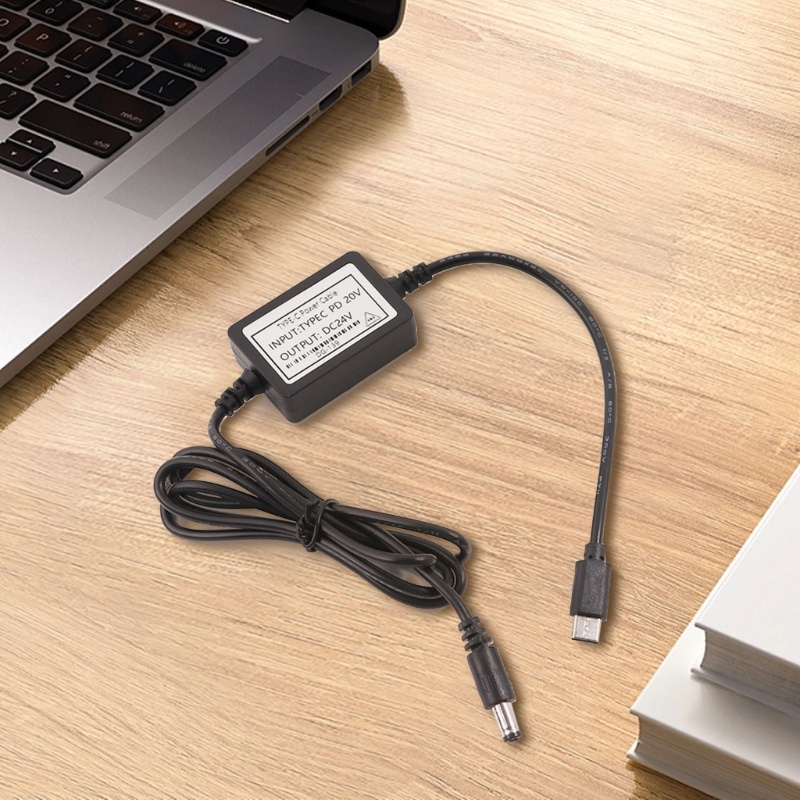 USB Type C PD20V to DC24V Power Cable for 24V Devices รูปที่ 4
