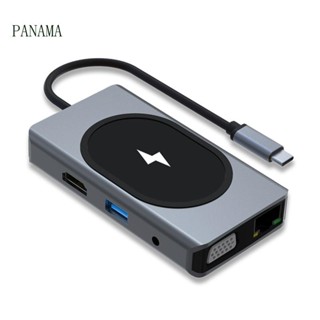 Nama 15W ฮับ USB ที่ชาร์จไร้สาย สําหรับโทรศัพท์มือถือ นาฬิกา หูฟัง ที่วางโทรศัพท์มือถือ