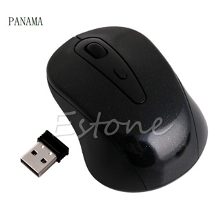 Nama เมาส์ออปติคอลไร้สาย 2 4G รับสัญญาณ USB สําหรับ PC แล็ปท็อป โน้ตบุ๊ก