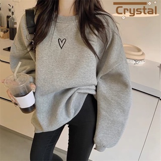 Crystal  เสื้อผ้าผู้ญิง แขนยาว เสื้อฮู้ด คลุมหญิง สไตล์เกาหลี แฟชั่น  Chic ทันสมัย คุณภาพสูง Korean Style A98J2FC 36Z230909