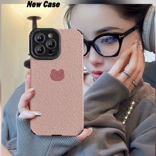 เคสโทรศัพท์มือถือซิลิโคน ลายหมี สีชมพู สําหรับ Apple Iphone 13 14Promax 12 11 6S Xr 7Plus