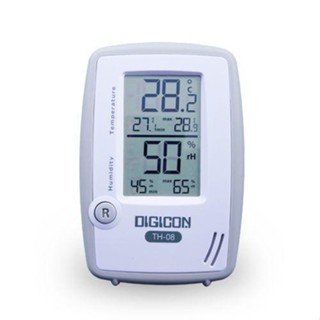 DIGICON มิเตอร์วัดอุณหภูมิและความชื้นแบบดิจิตอล TH-08 Digital Thermometer + Hygrometer