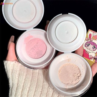 Herorange Set แป้งแต่งหน้าปกปิดรูขุมขนคอนซีลเลอร์ควบคุมความมันติดทนนาน Pearlescent Natural Face Matte Powder veemm