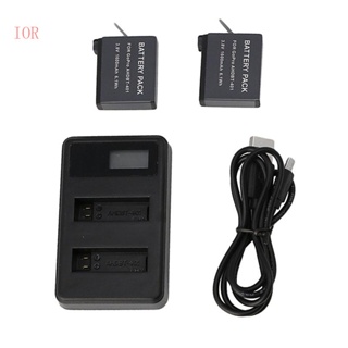 แบตเตอรี่ IOR 2x1600mAh AHDBT-401 + ชุดที่ชาร์จ USB คู่