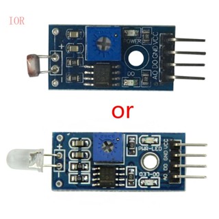 Ior โมดูลเซนเซอร์ตรวจจับแสง 3 3-5V อินพุตเซนเซอร์แสง Raspberry pi