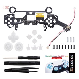 Ior ชุดบอร์ดไฟ LED 8 สี 19 โหมด สําหรับจอยเกม BDM-010