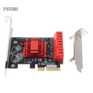 Nama PCI การ์ดขยาย Express PCIe เป็น 3 0 6 พอร์ต สําหรับเดสก์ท็อป