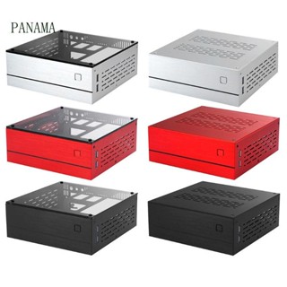 Nama B01 คอมพิวเตอร์ตั้งโต๊ะ PC Enclosure Mini ITX สําหรับเคสแชสซี กระจกอลูมิเนียม สั้น