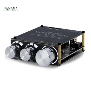 Nama บอร์ดขยายเสียงดิจิทัล 100W+100W 3 5 มม. AUX 2 1 Channel Class D 5V-24V 10A