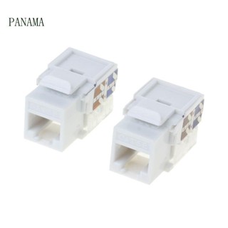 Nama โมดูลแจ็คเชื่อมต่อข้อมูล คีย์สโตน CAT5E RJ45 2 ชิ้น