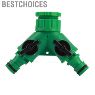 Bestchoices Water Splitter  Useful Hose Adapter 3 Way for Gardening