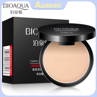 Bioaoua Oil Control Matte Face Powder Long Lasting Flawless Setting Powder แป้งแต่งหน้าพร้อมกระจก TECH3