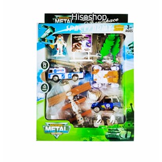 ของเล่นเด็ก Model metal space army โมเดลอวกาศ รถเครน สถานีอวกาศ นักบินอวกาศ รถSUV