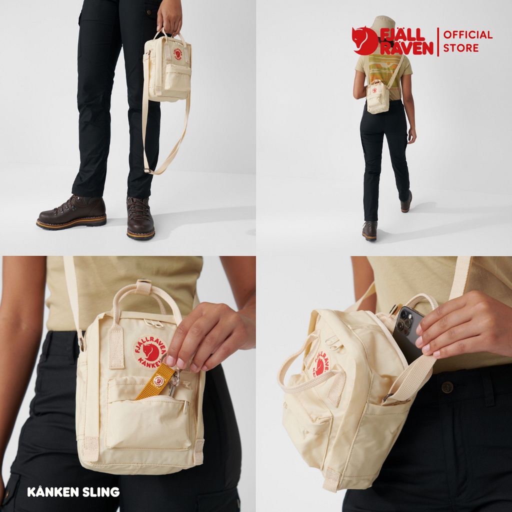 Fjallraven /Kanken Sling /กระเป๋าสะพายข้างใบเล็กแบบ crossbody กระเป๋าสะพายข้าง Crossbody Bag มีช่องแยกใส่มือ