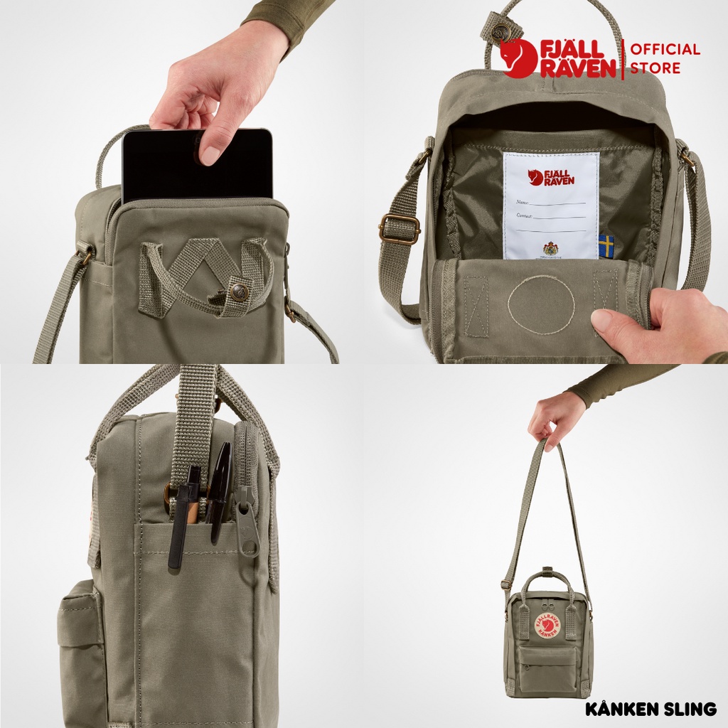 Fjallraven /Kanken Sling /กระเป๋าสะพายข้างใบเล็กแบบ crossbody กระเป๋าสะพายข้าง Crossbody Bag มีช่องแยกใส่มือ