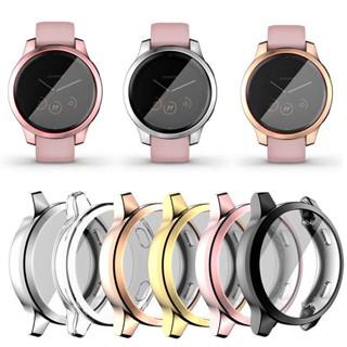 สําหรับ Garmin Venu 2 plus 43 มม. 2s 40 มม. ป้องกันหน้าจอ สําหรับ Garmin Venu 2 45 มม. Vivoactive 4S 4 เคสนาฬิกา TPU นิ่ม