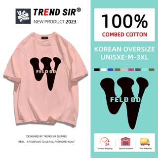 TrendSir 🦋💓NEW เสื้อโอเวอร์ไซส์ สไตล์เกาหลี เสื้อโอเวอร์ไซส์เกาหลี มี7สี M-3XL