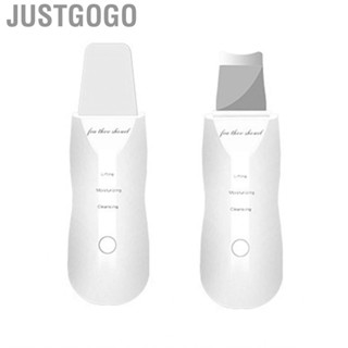 Justgogo Skin Scrubber 3 Mode Care  Blackhead  Electric Face Spatula