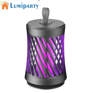 Lumiparty โคมไฟฆ่ายุง Led 5w แบบพกพา ชาร์จ Usb เสียงรบกวนต่ํา สําหรับบ้าน ลานบ้าน สวนหลังบ้าน