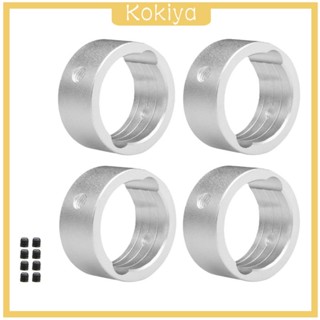 [Kokiya] อะไหล่ปลอกถ้วยขับ ติดตั้งง่าย ทนทาน สําหรับรถบังคับ สเกล 1:6 DIY 4 ชิ้น