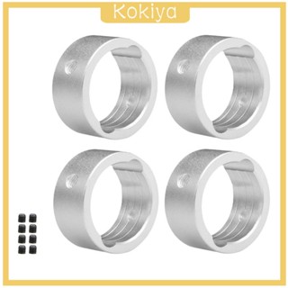 [Kokiya] อะไหล่ปลอกถ้วยขับ ติดตั้งง่าย ทนทาน สําหรับรถบังคับ สเกล 1:6 DIY 4 ชิ้น