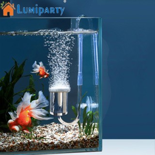 Lumiparty เครื่องปั๊มอากาศออกซิเจน เพิ่มปริมาณออกซิเจน แบบเงียบ สําหรับตู้ปลา