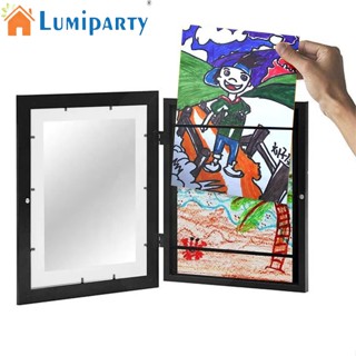 Lumiparty กรอบรูปไม้ ทรงสี่เหลี่ยมผืนผ้า ขนาด A4 สําหรับเด็ก (25 X 34 ซม.)