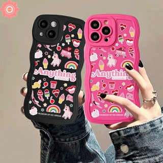 Casetify เคสโทรศัพท์มือถือ แบบนิ่ม ลายการ์ตูนยูนิคอร์น สีรุ้ง สําหรับ IPhone 11 14 12 13 Pro MAX XR XS X MAX 6 8S 7 6 Plus 7Plus SE 2020