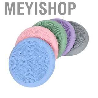 Meyishop Wiggle Cushion Inflated Flexible Thick Portable Core Strength Balance Disc for Kids Adults