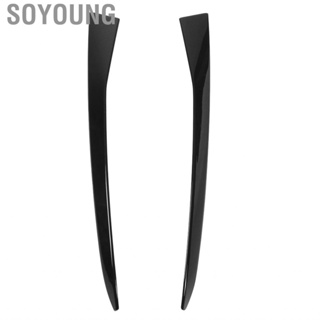 Soyoung Rear Window Side Wing Cover Sporty Look Spoiler  Glossy Black for X4 G02 2019-2022